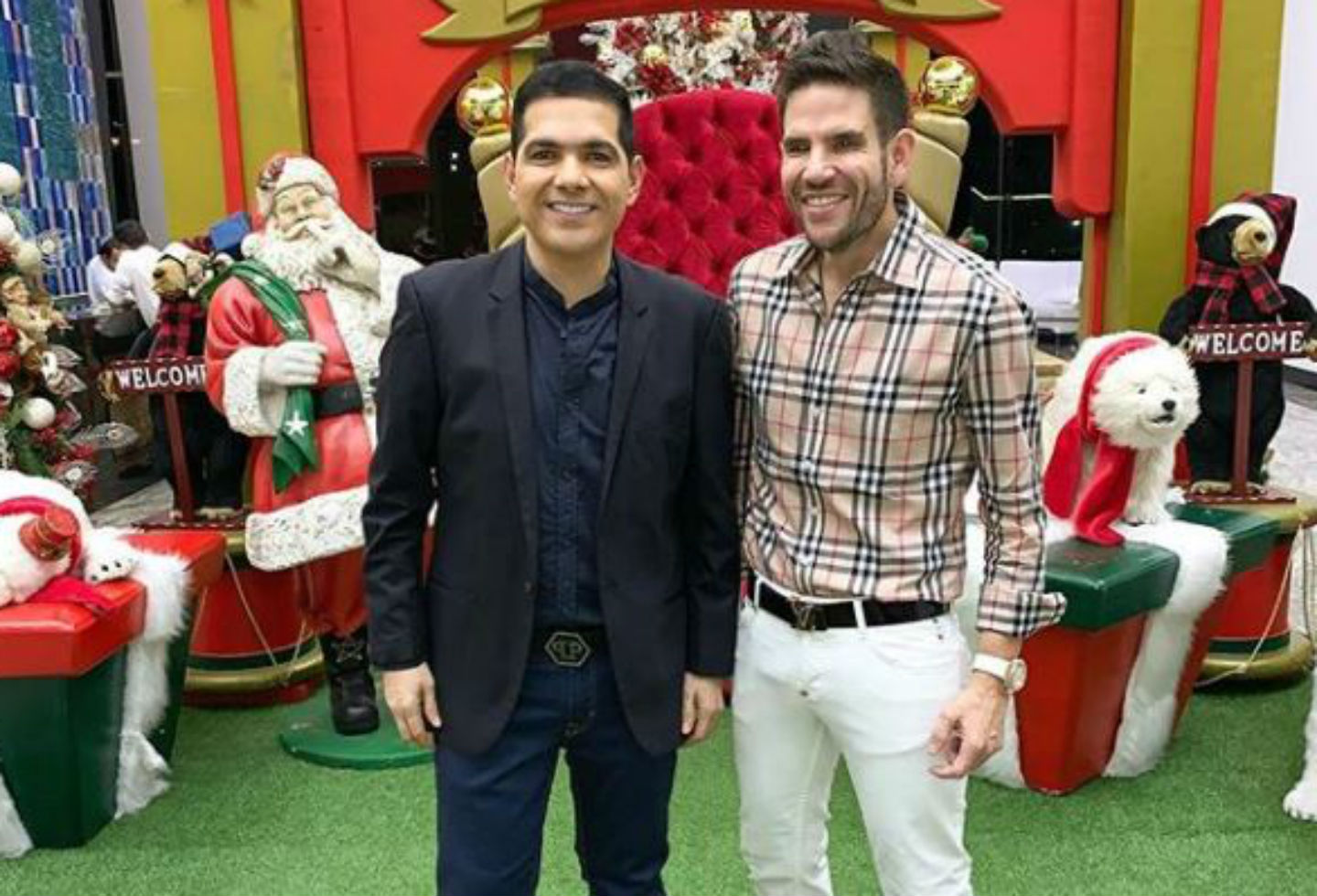 Peter Manjarrés y Juancho de la Espriella