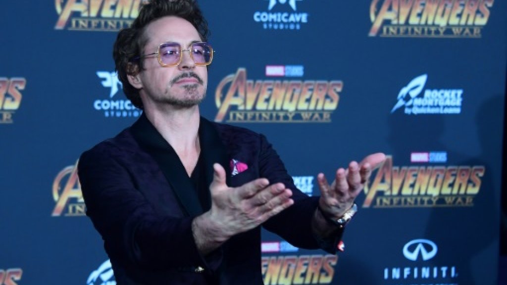 El actor Robert Downey Jr.