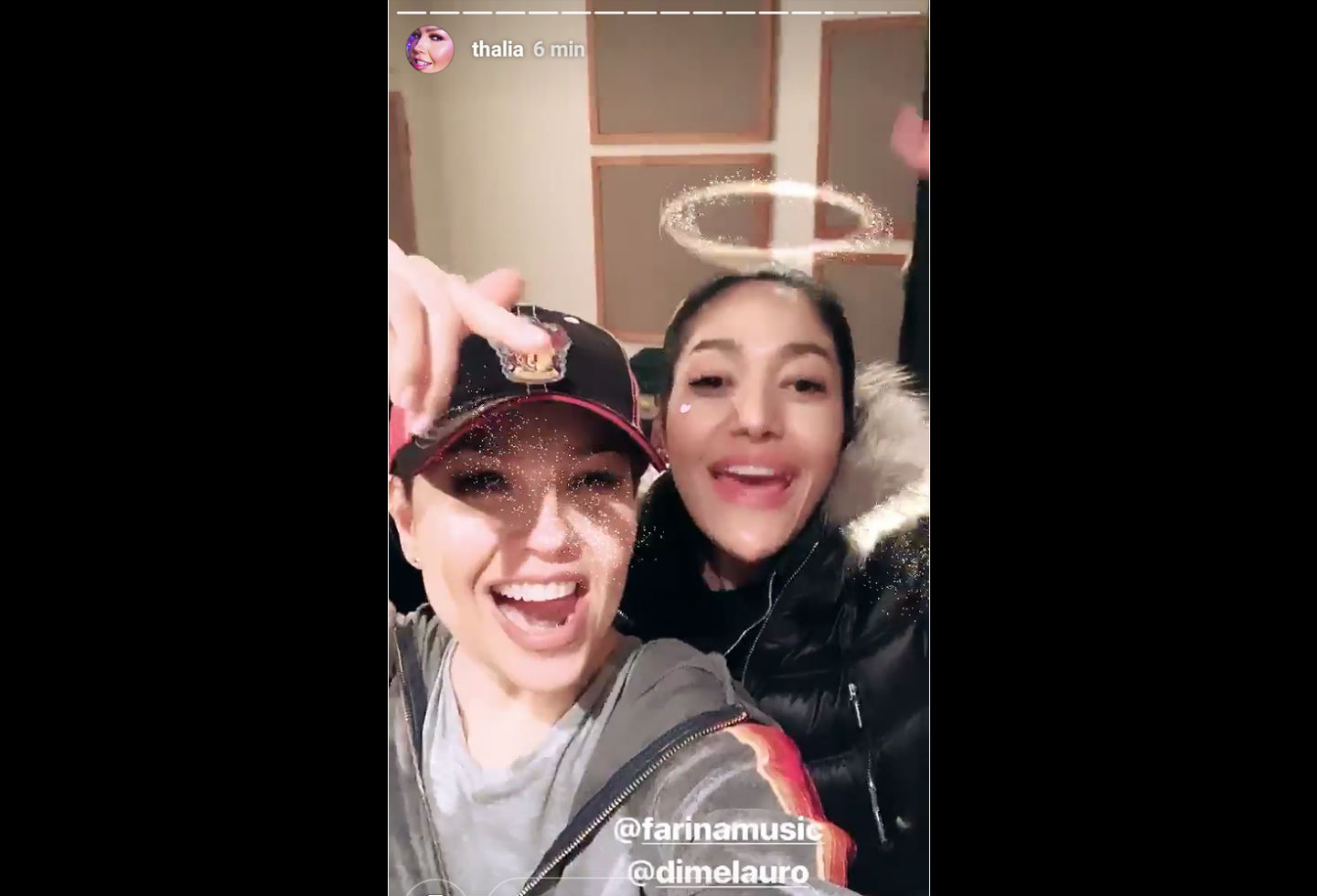 Thalia y Farina