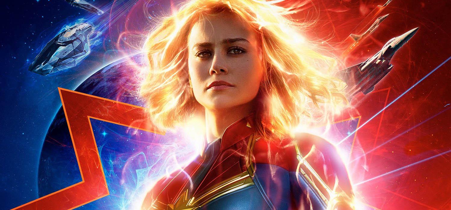 Brie Larson como la Capitana Marvel