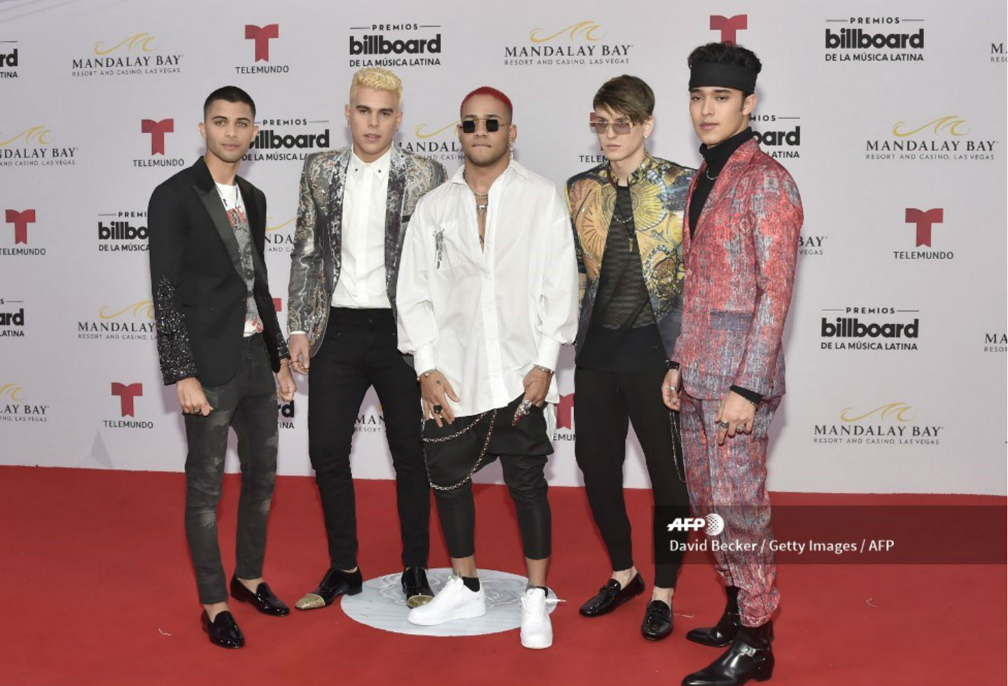 CNCO en los Premios Latin Billboards 2019