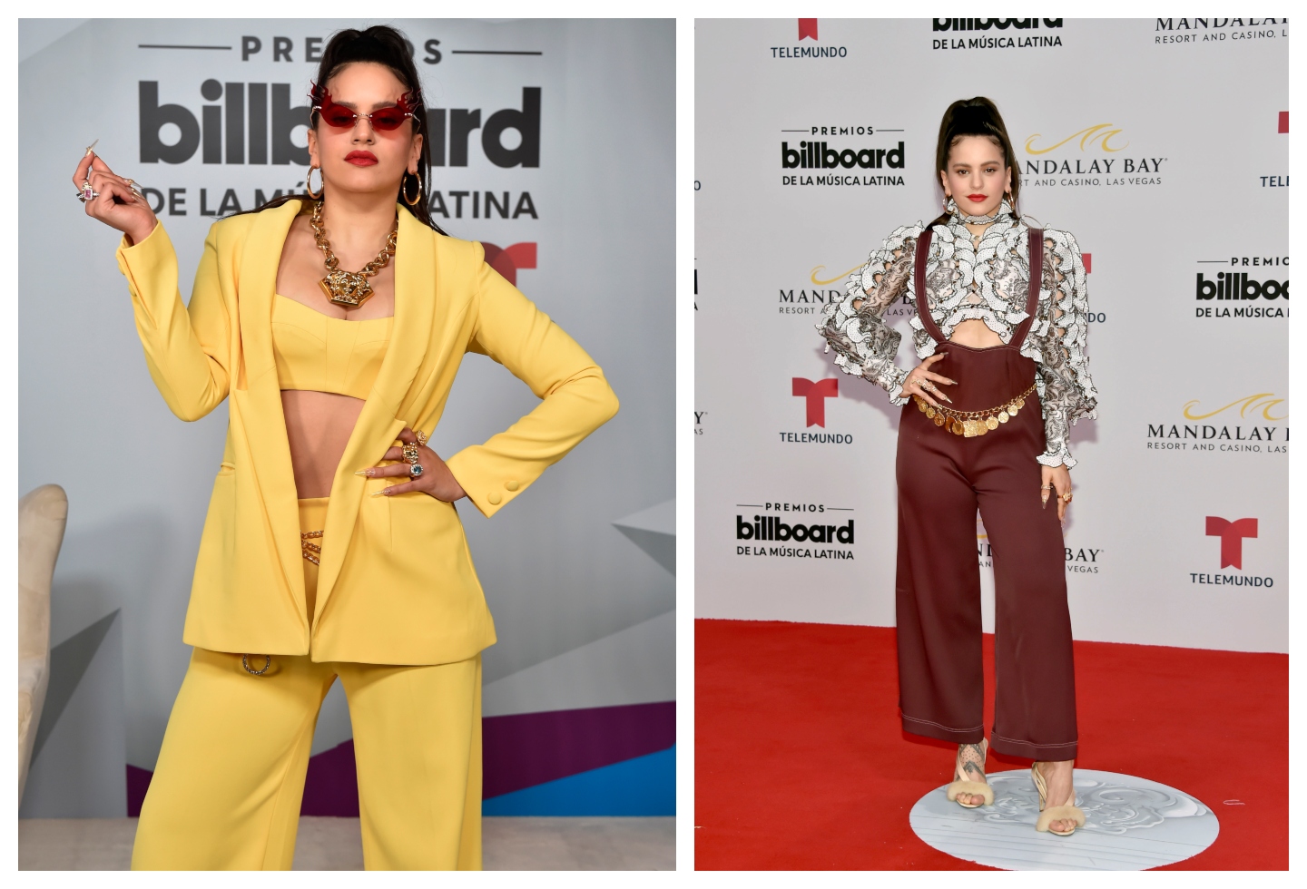 Rosalia en los Premios Latin Billboards 2019