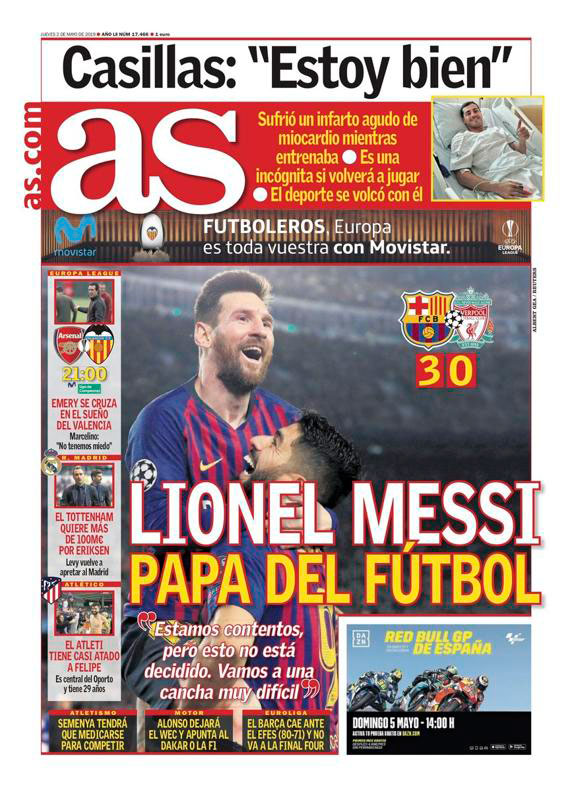 As · Messi