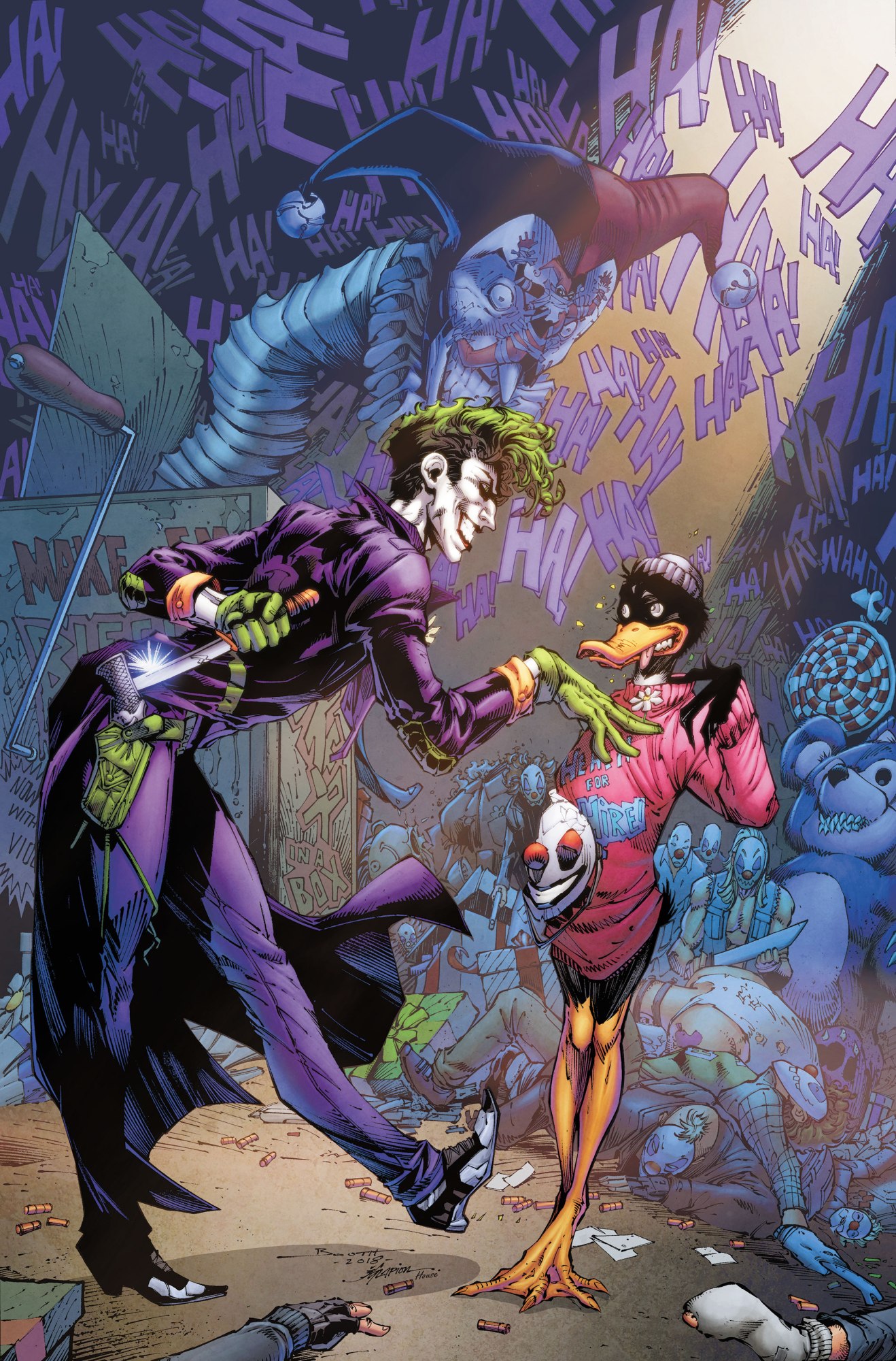 The Joker vs Pato Lucas