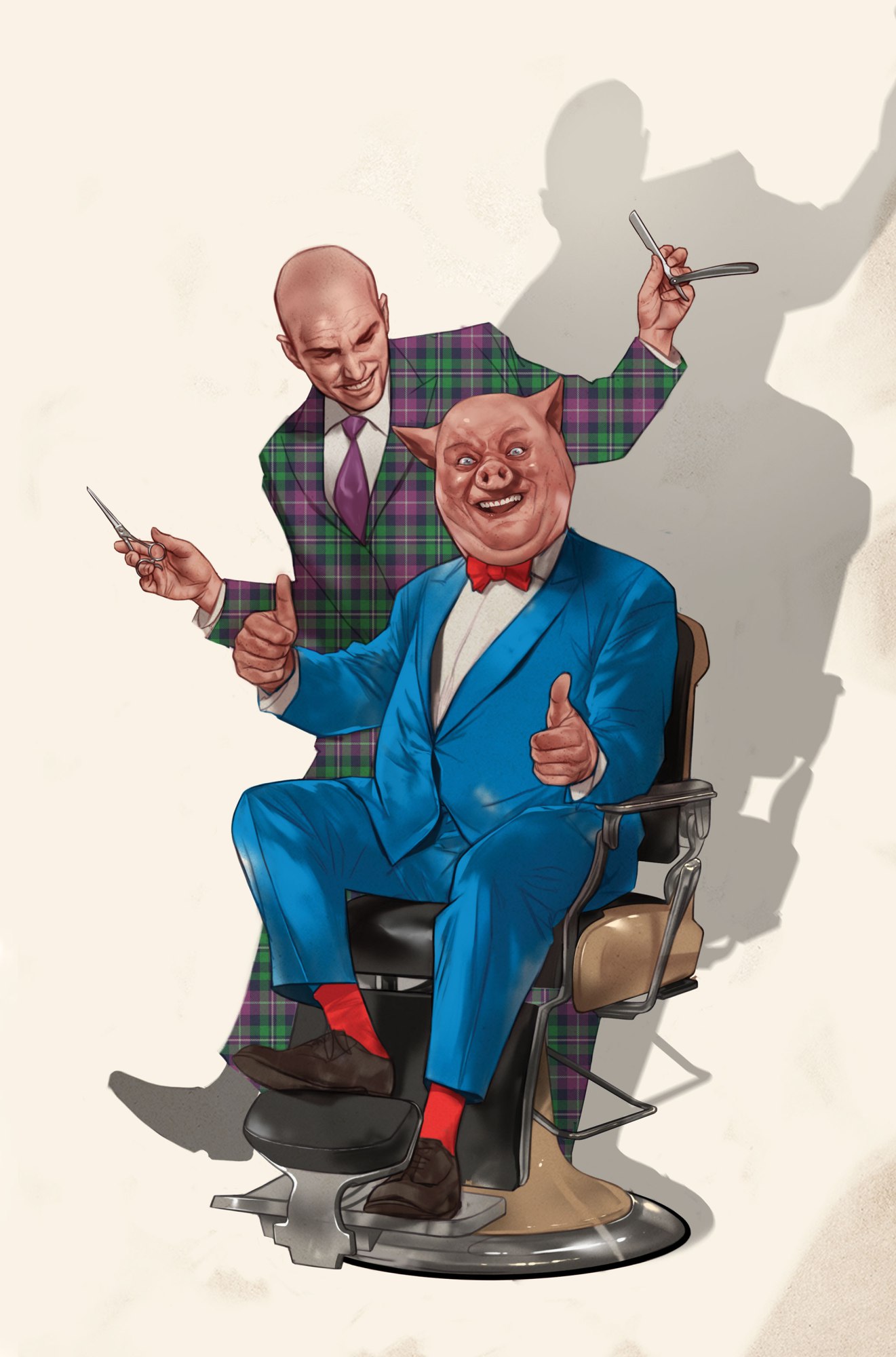 Lex Luthor vs Porky