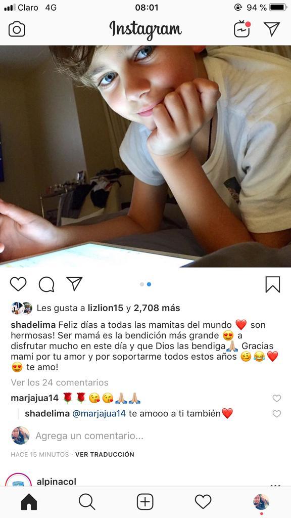 Shannon de Lima · Mamá James