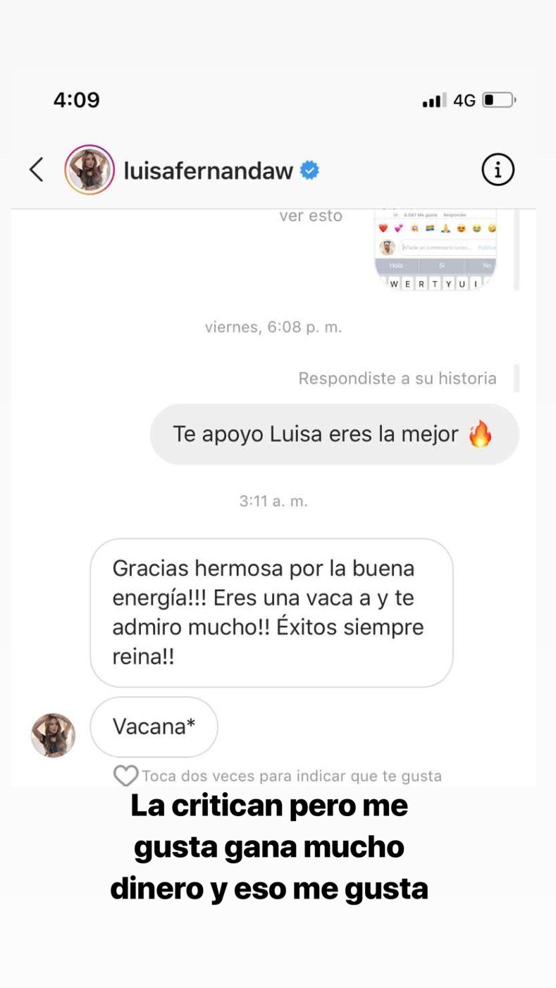 Chat Epa Colombia y Luisa Fernanda W