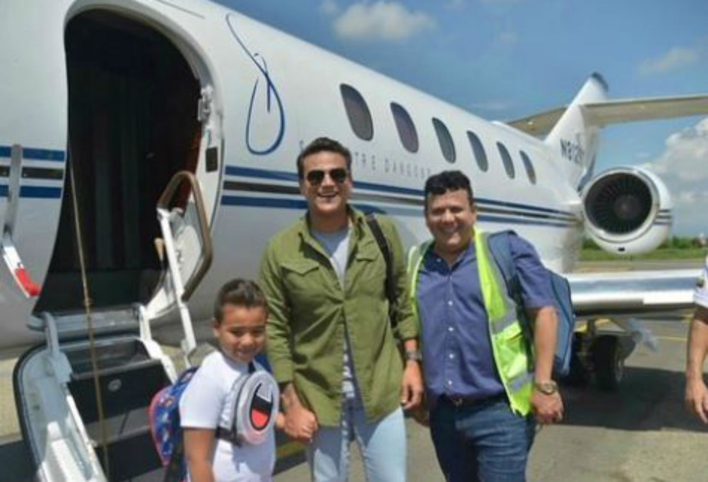 Avión de Silvestre Dangond