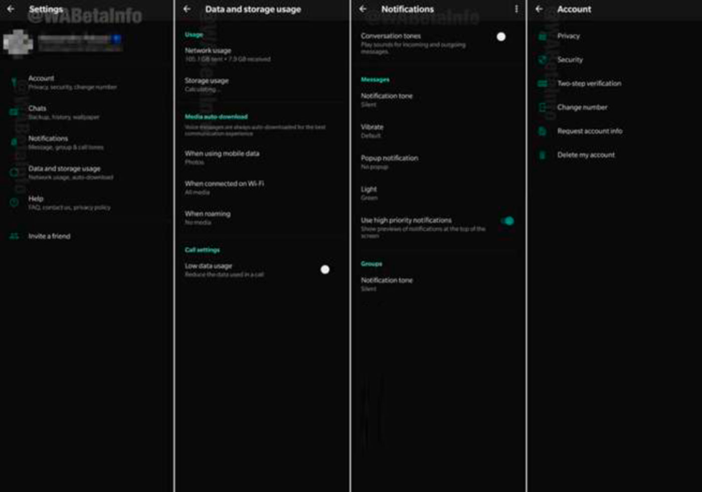 WhatsApp tendrá un modo oscuro