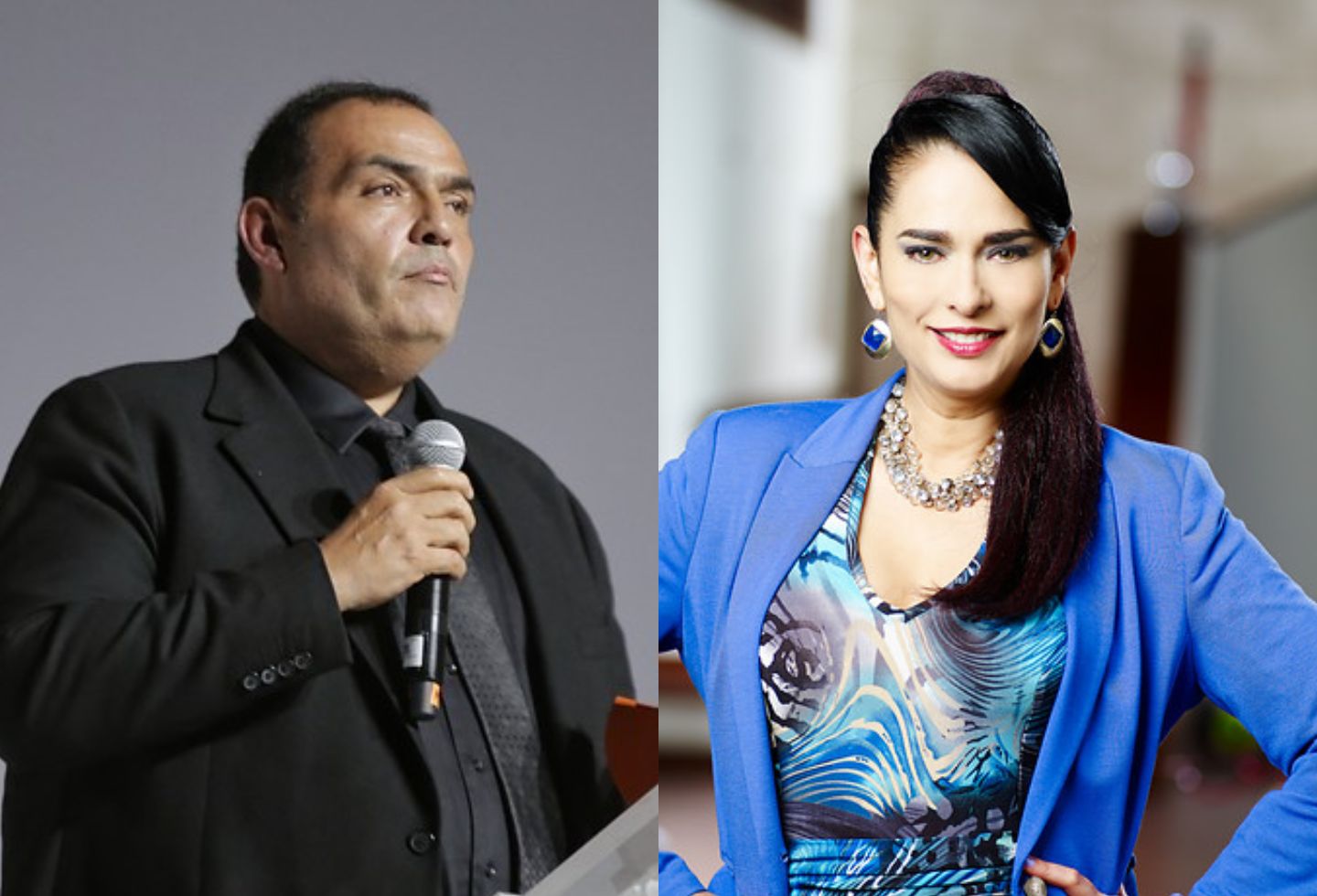 Enrique Carriazo y Jacqueline Arenal