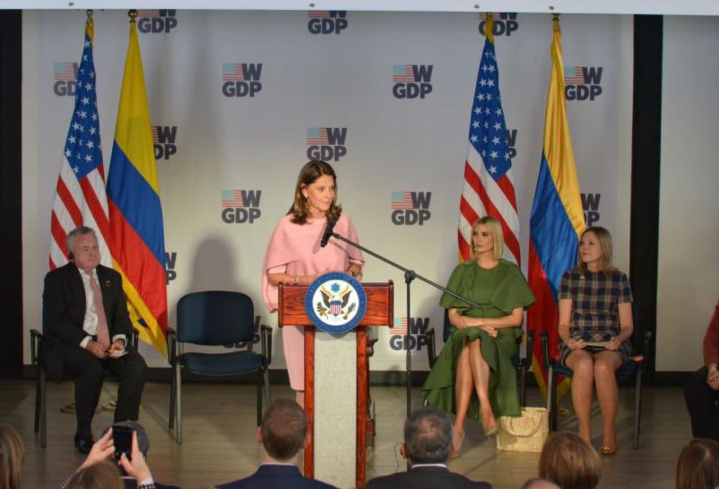 Ivanka Trump en Colombia