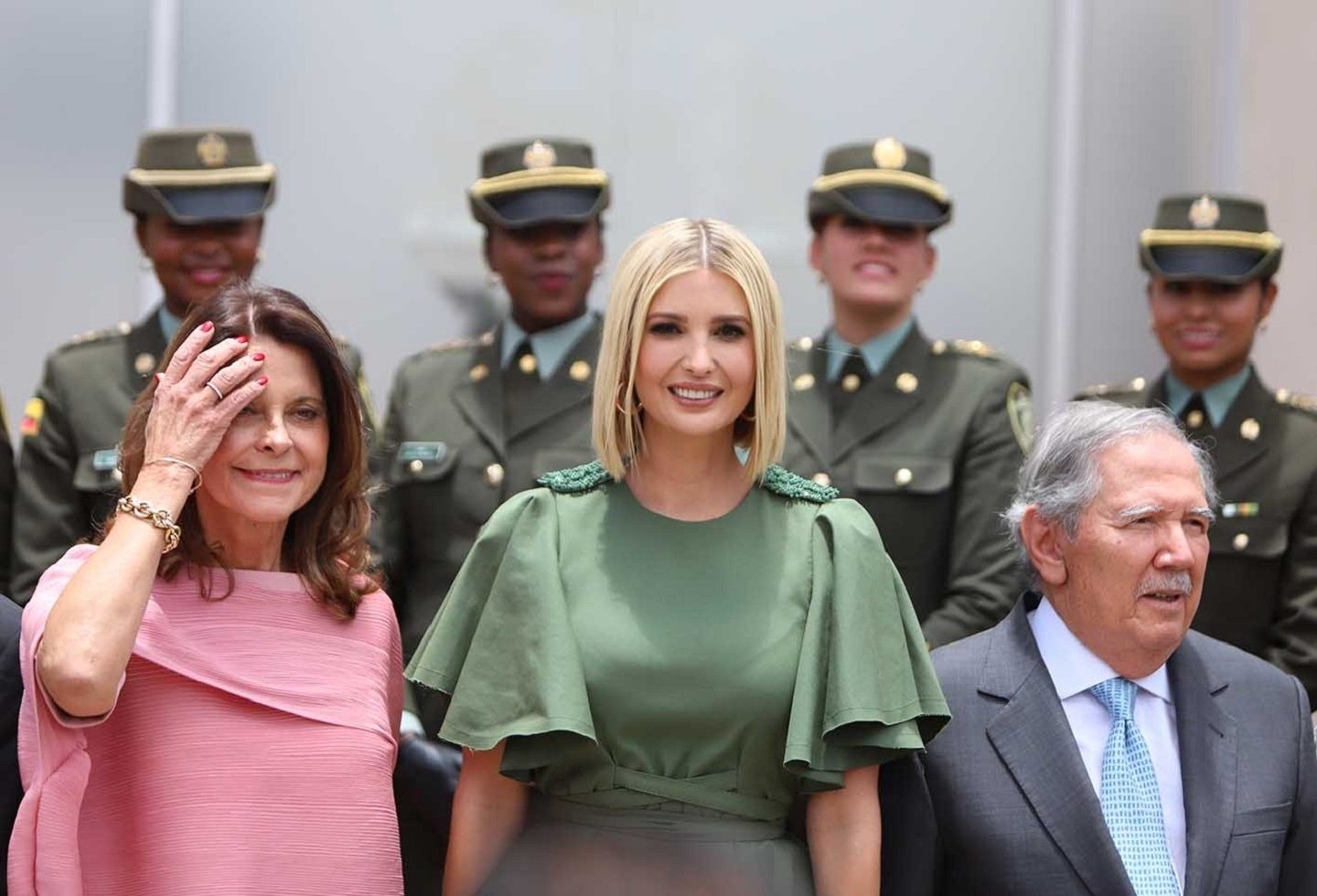 Marta Lucía Ramírez, Ivanka Trump y Guillermo Botero