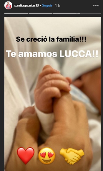 Santiago Arias y sus historias de Instagram
