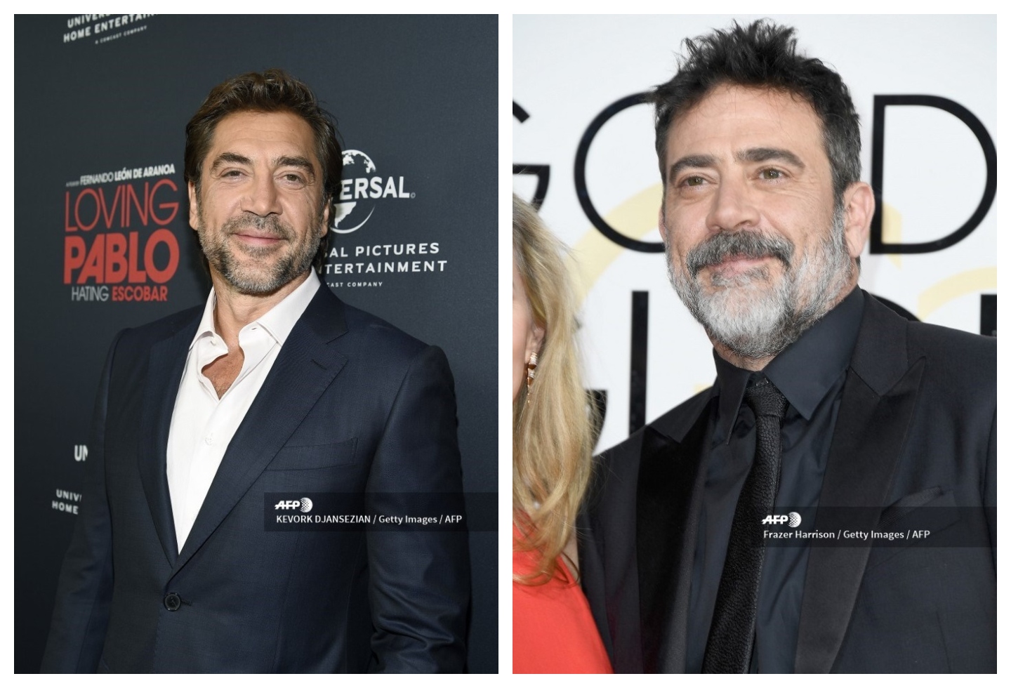 Javier Bardem y Jeffrey Dean Morgan