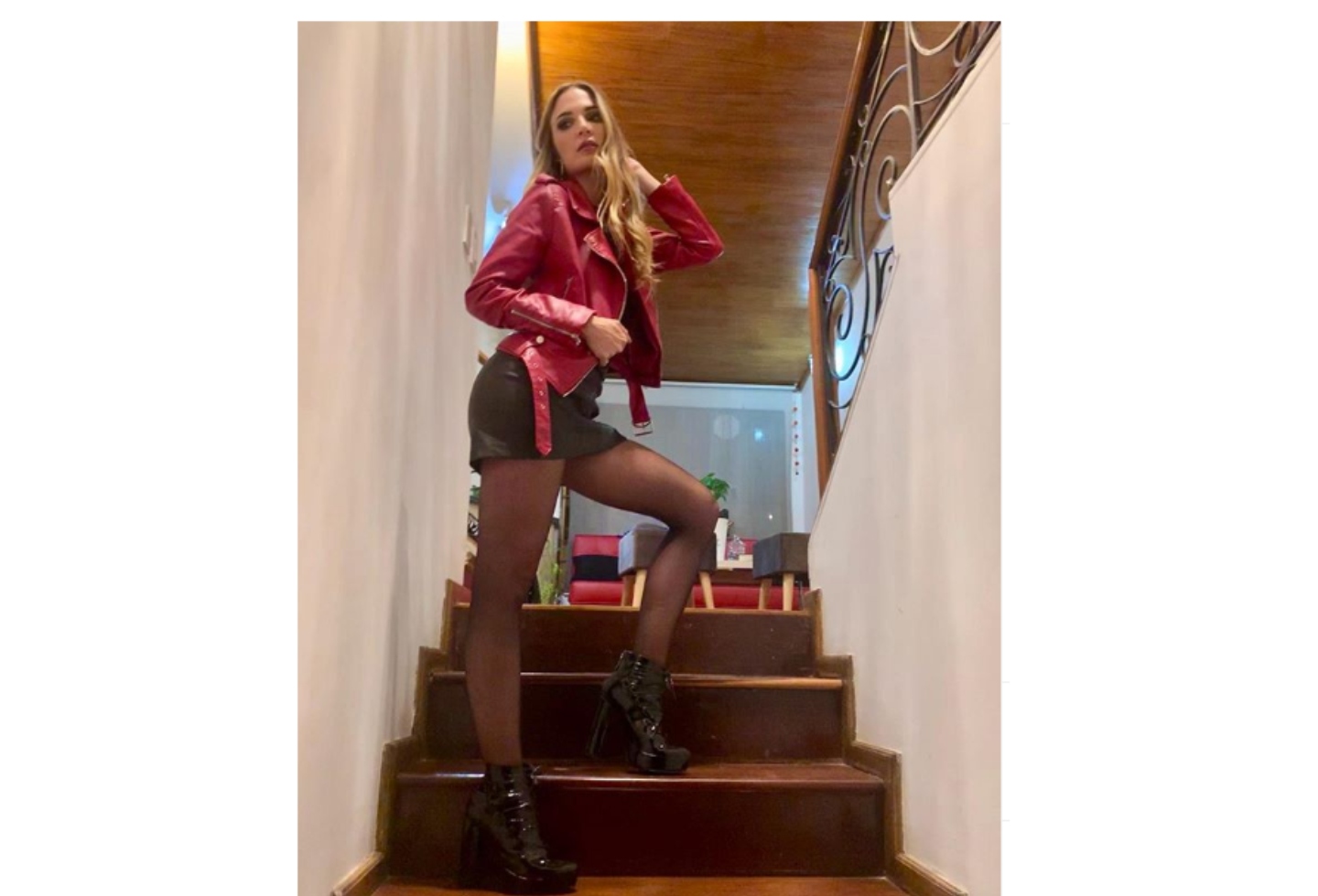 La modelo Johanna Uribe