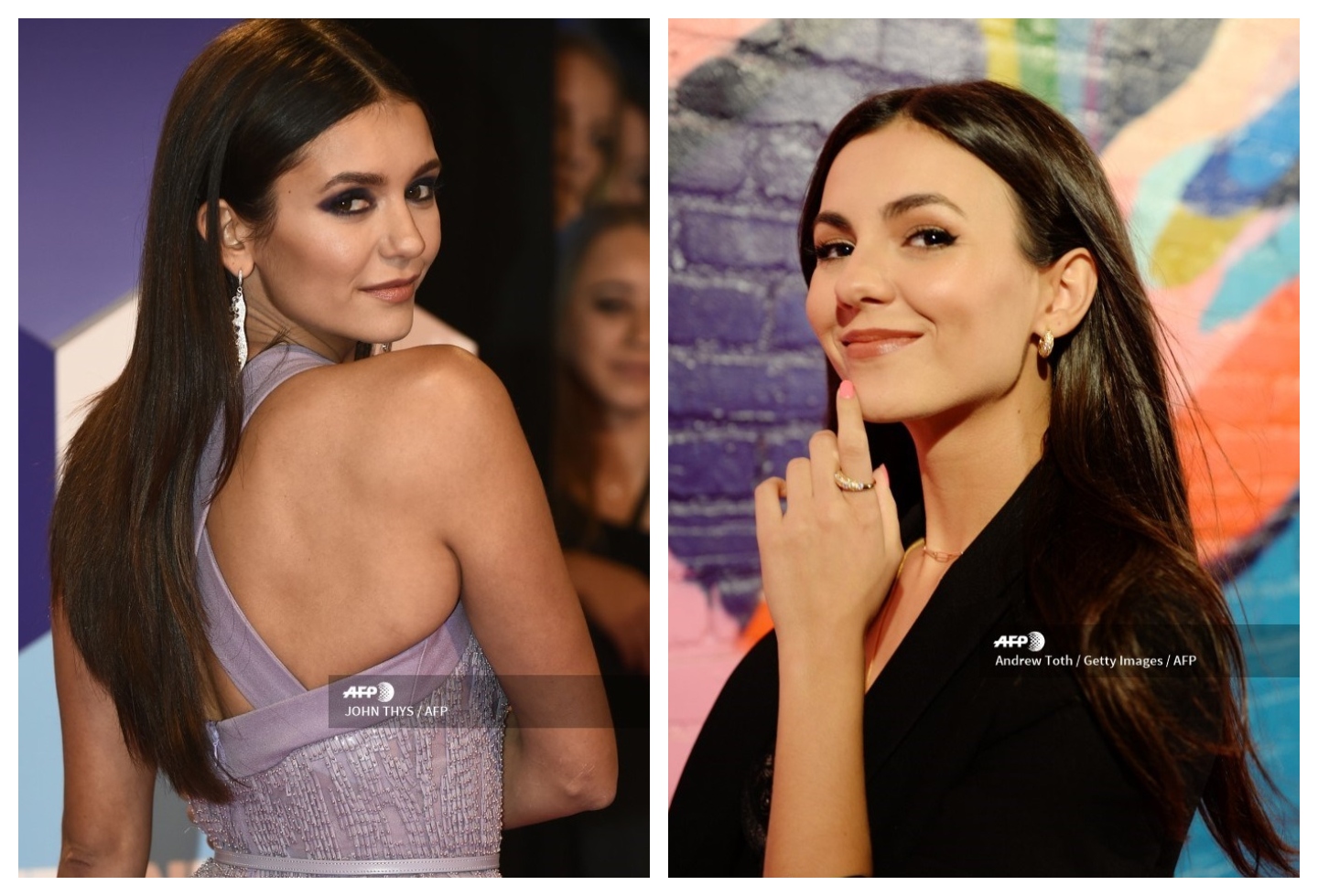 Nina Dobrev y Victoria Justice