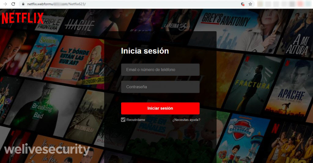 Acceso a Netflix