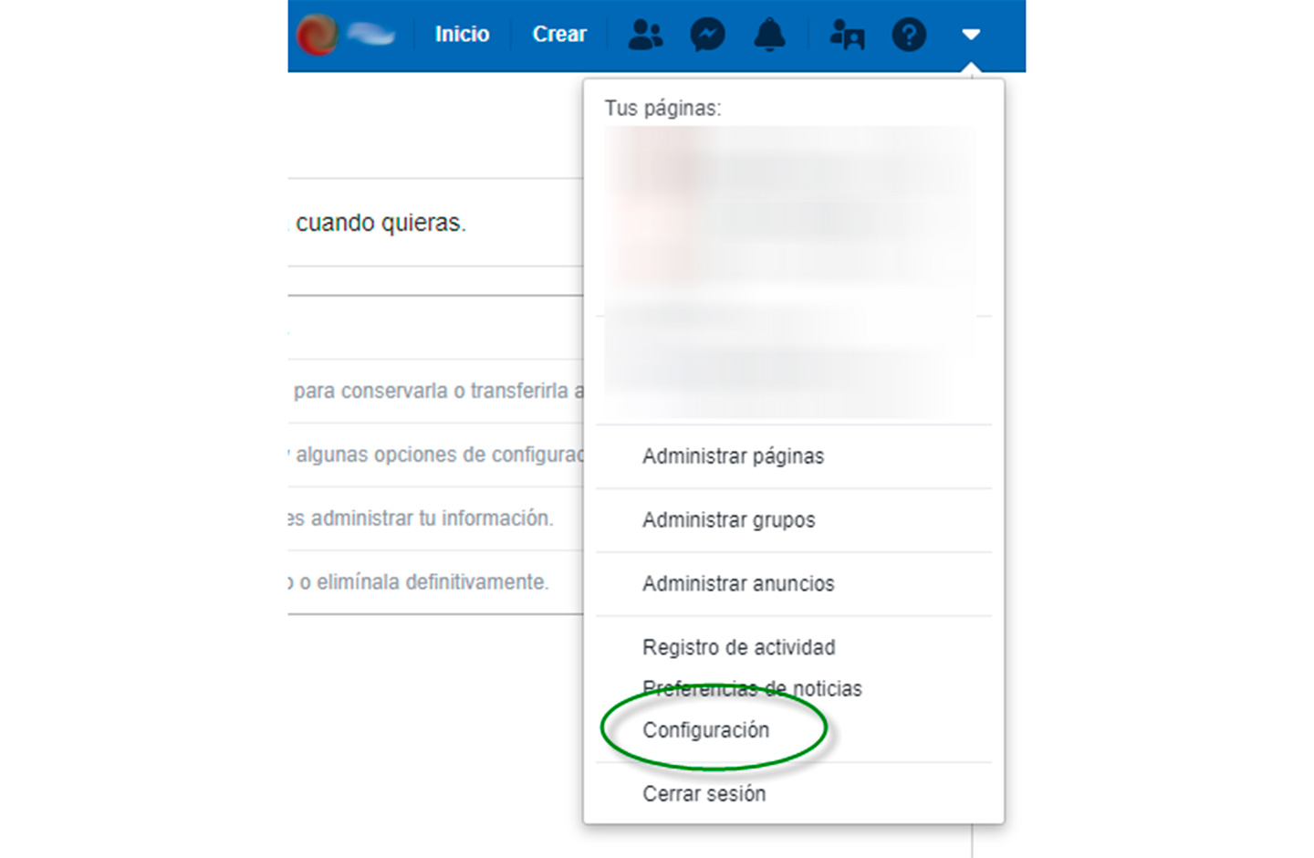 Facebook deja descargar la info del usuario