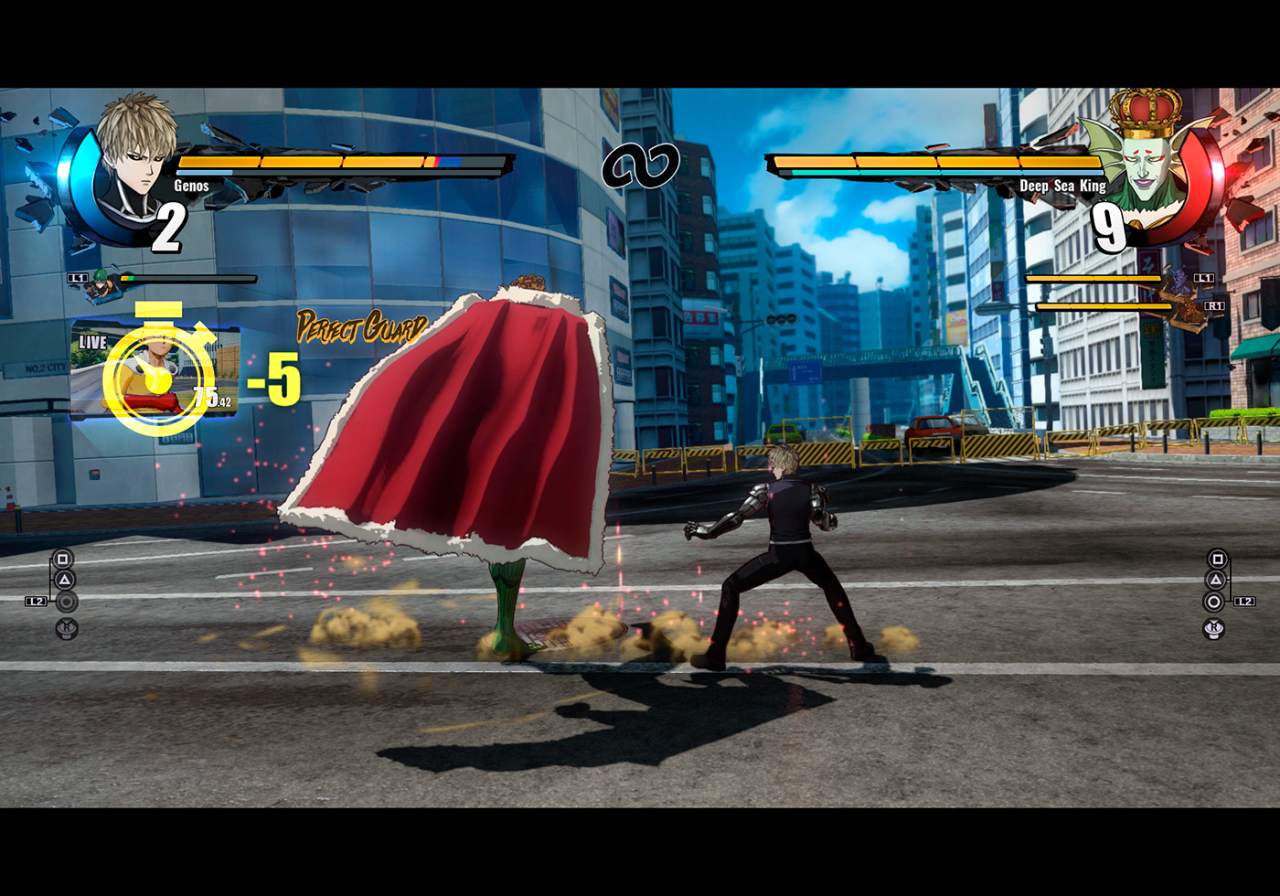Pelea de One punch Man