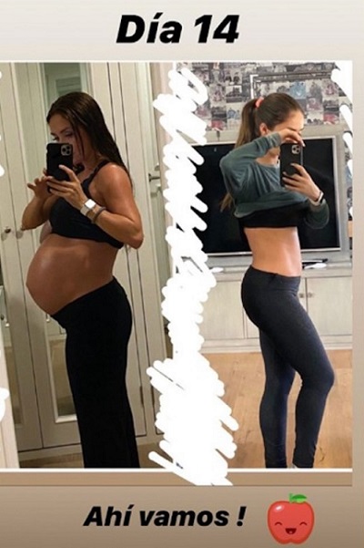 Anahí - historias de Instagram