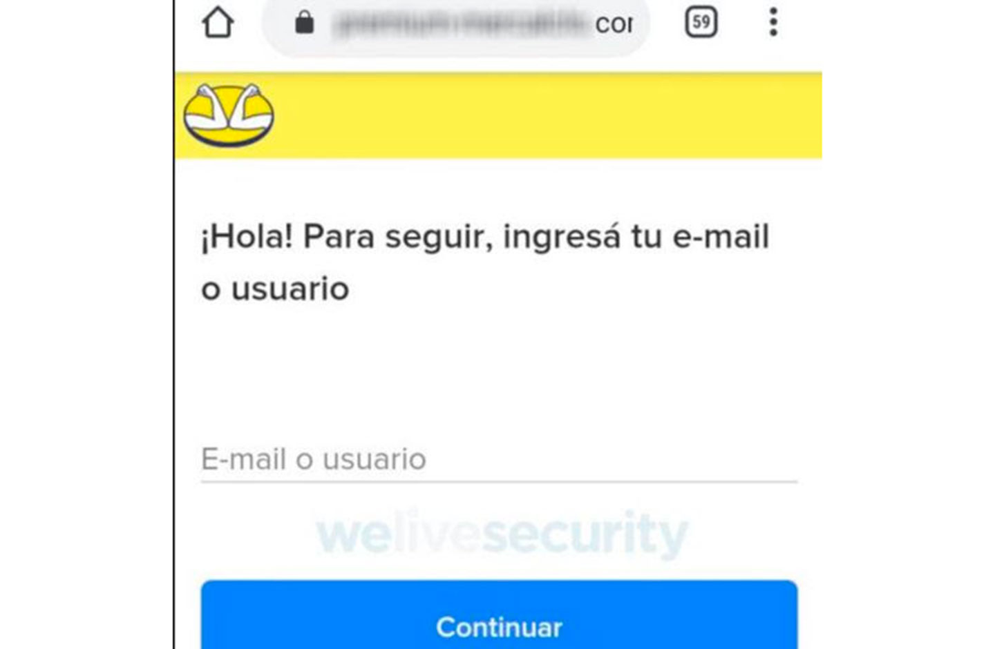 Estafa usa un portal falso de Mercado Libre
