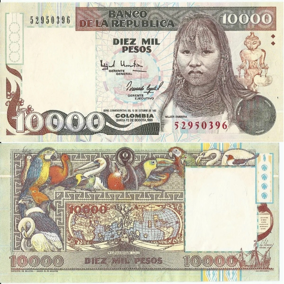 Billete de 10.000
