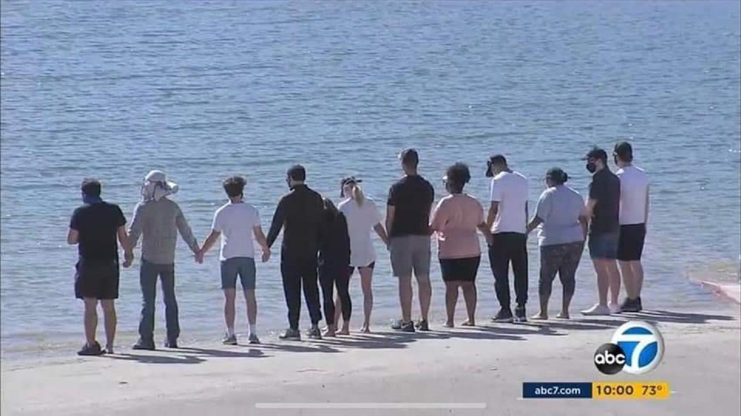 Compañeros de Naya Rivera llegaron al lago