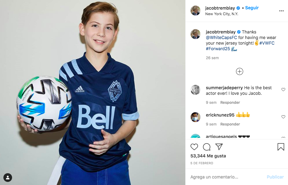 Jacob Tremblay, protagonista de Wonder