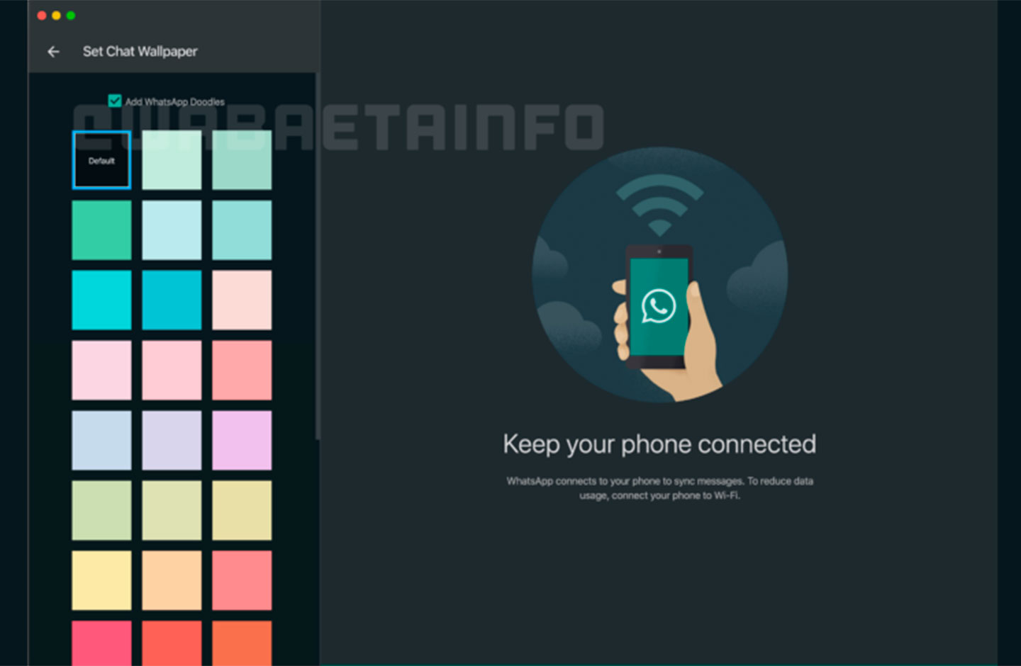 Fondo de chat WhatsApp