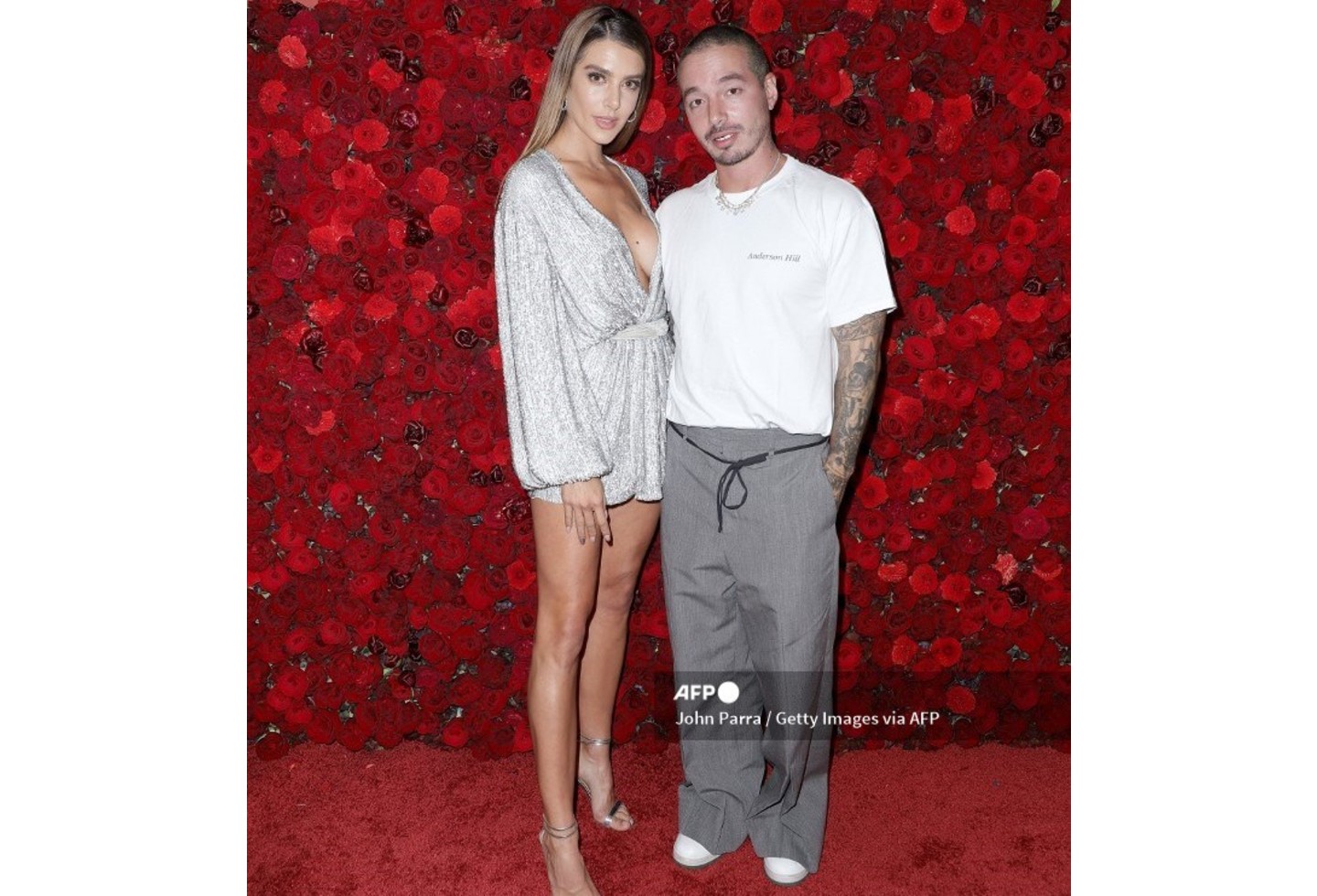 J Balvin y Valentina Ferrer