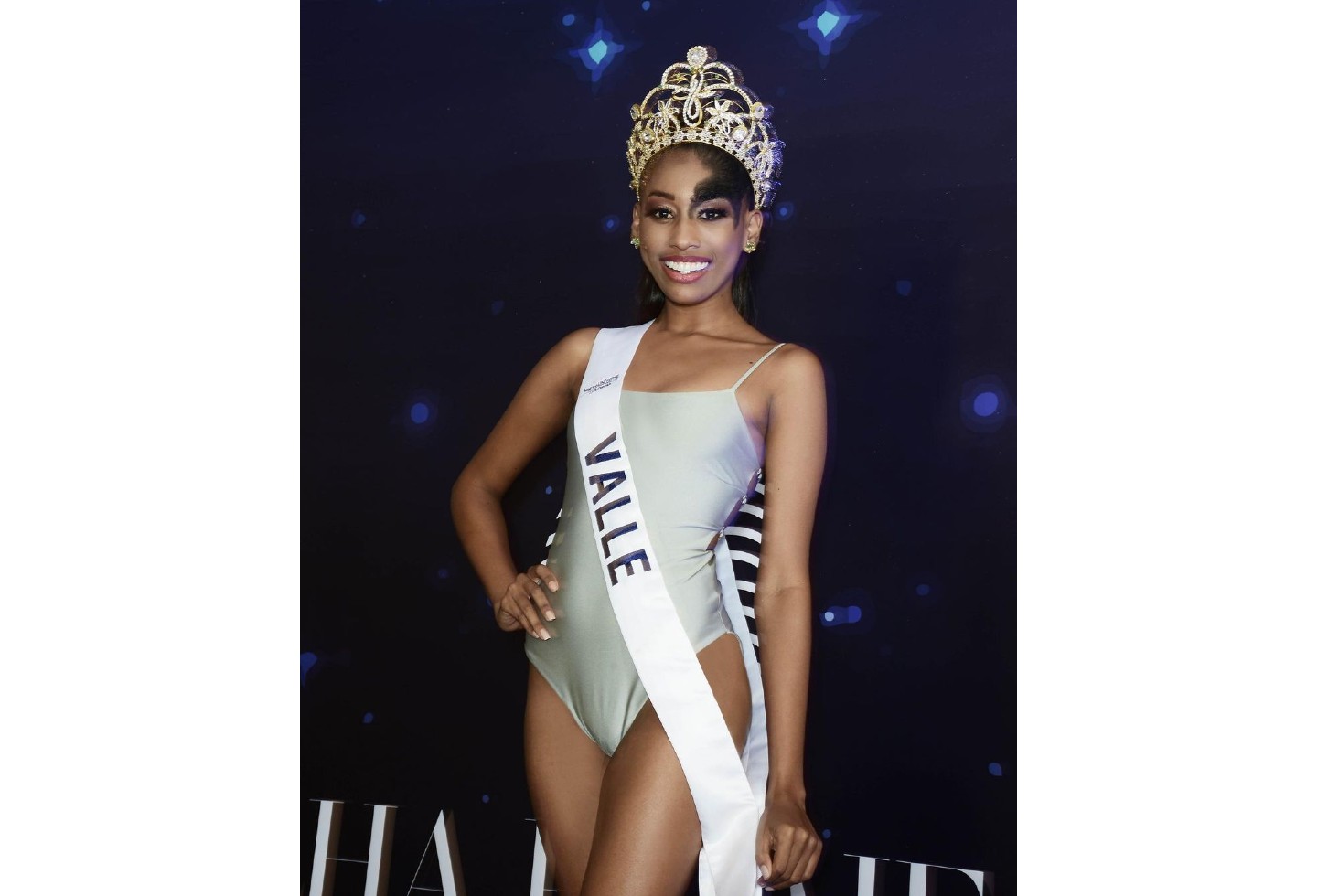 Miss Valle, Angie Patricia Cuero - Miss Universe Colombia