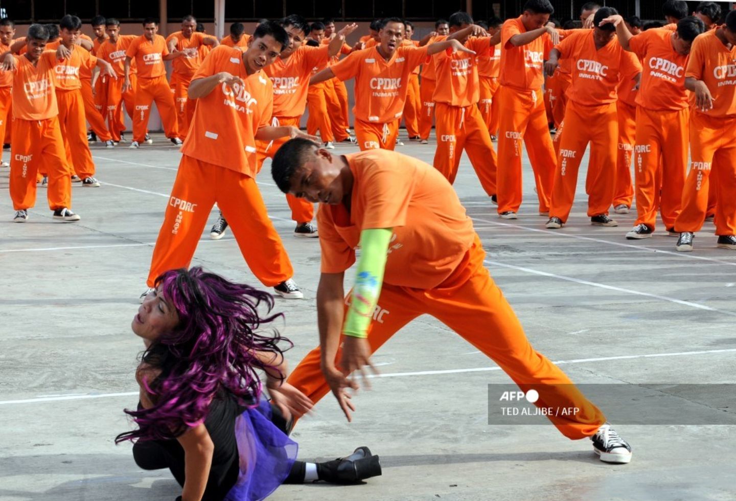 Thriller, de Michael Jackson, fue recreada en cárcel de Filipinas
