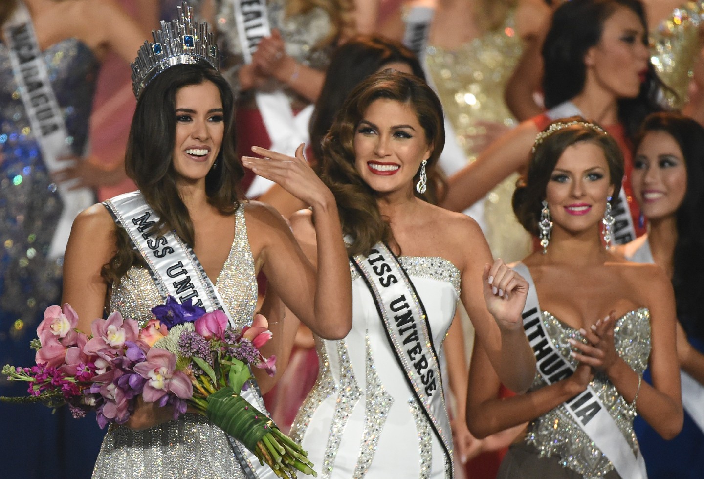 Paulina Vega en Miss Universo en 2015
