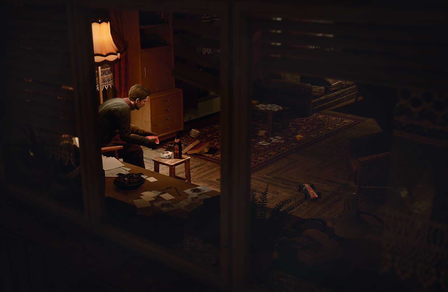 Escena del videojuego de Xbox Series, The Medium
