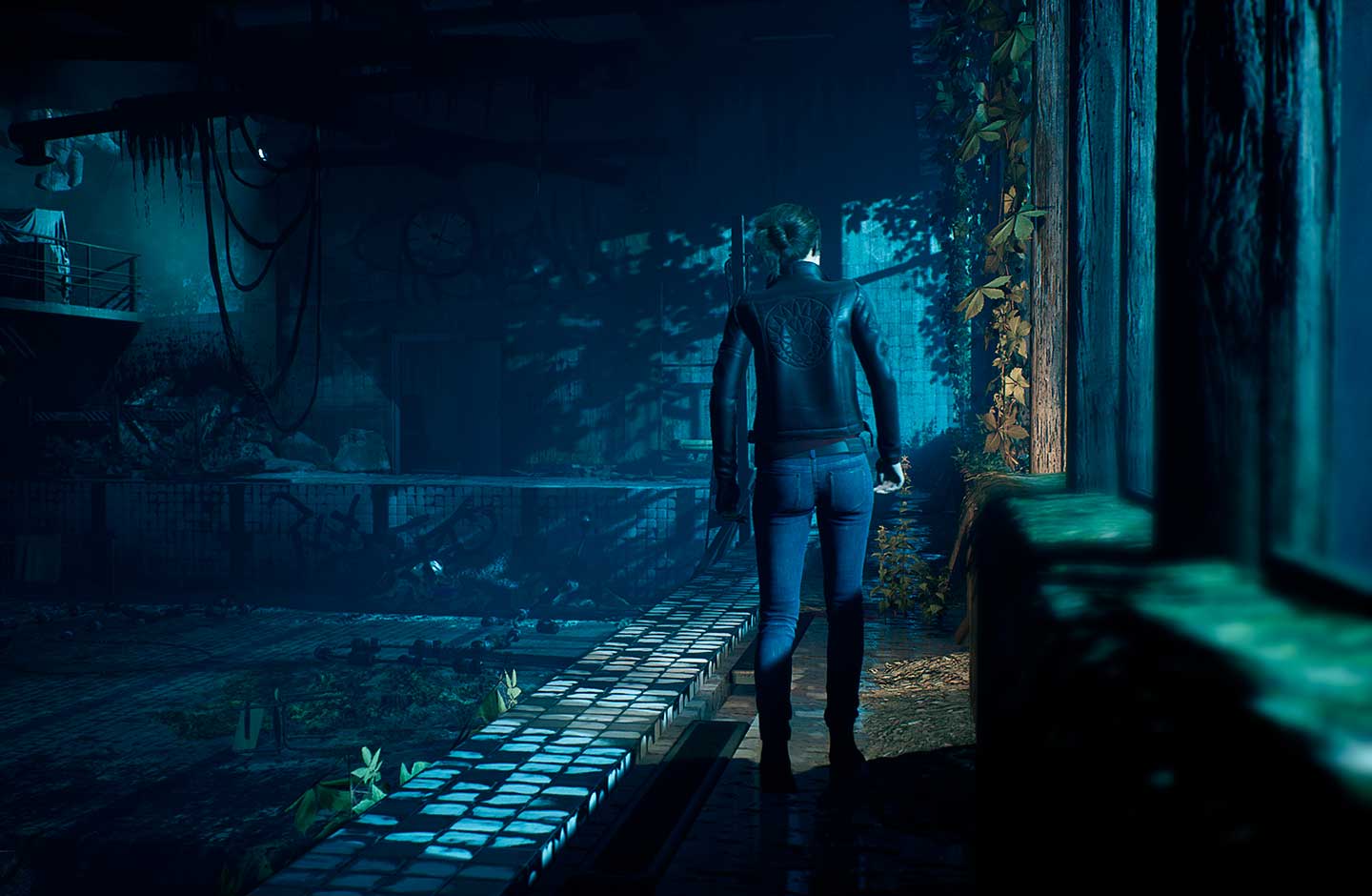 Escena del videojuego The Medium