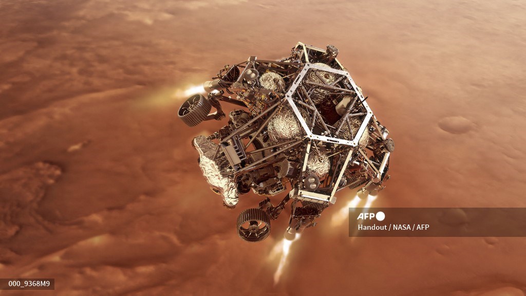 Perseverance, rover en Marte