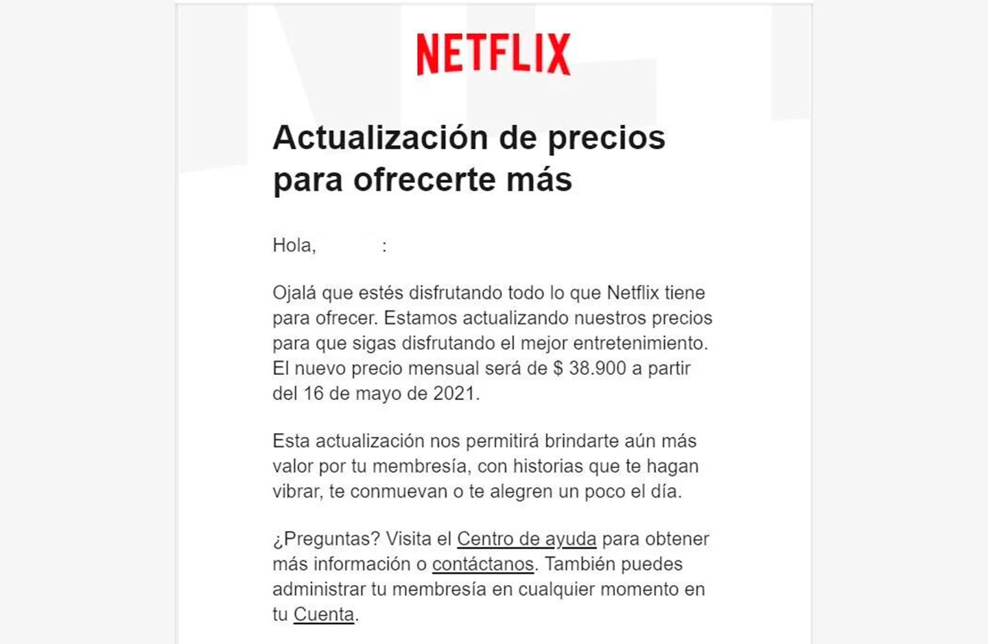 Anuncio Netflix