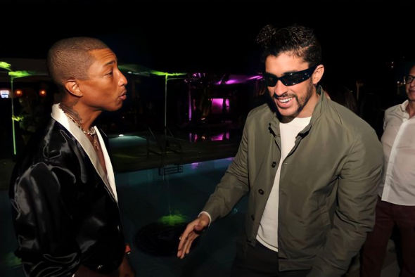 Bad Bunny y Pharrell Williams