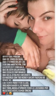 Carolina Cruz, Historias de Instagram