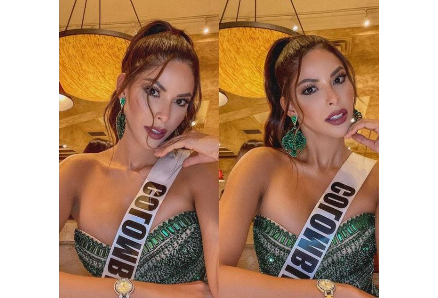 Laura Olascuaga en Miss Universo