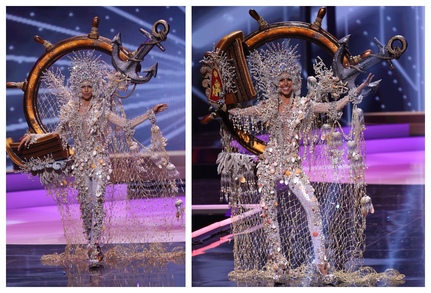 Miss Panamá, Carmen Jaramillo en Miss Universo - desfile en traje típico