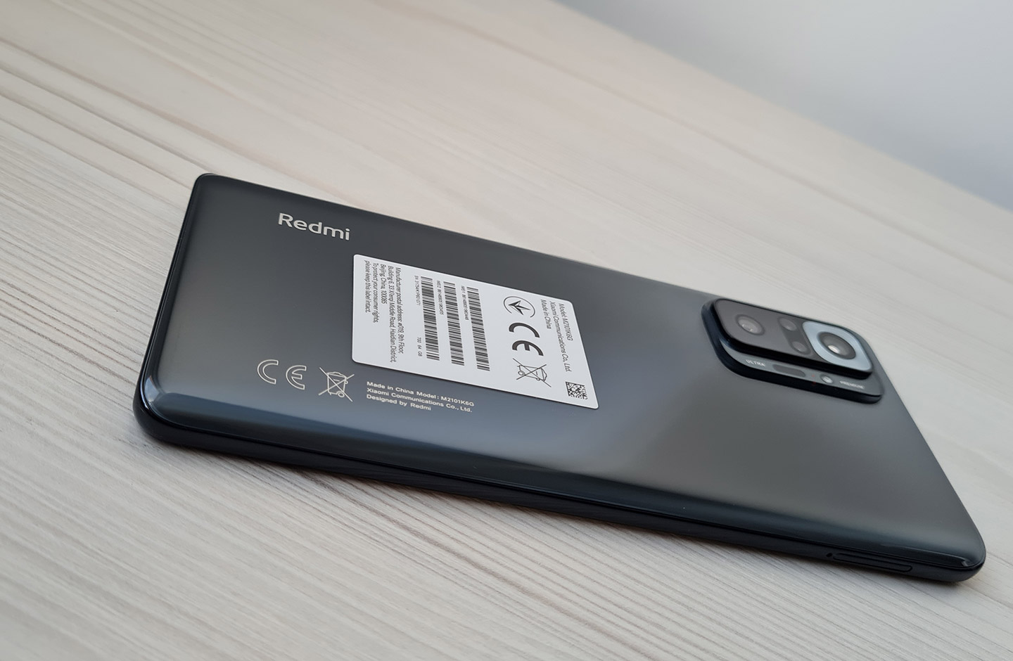 Redmi Note 10 Pro, smartphone gama media de Xiaomi