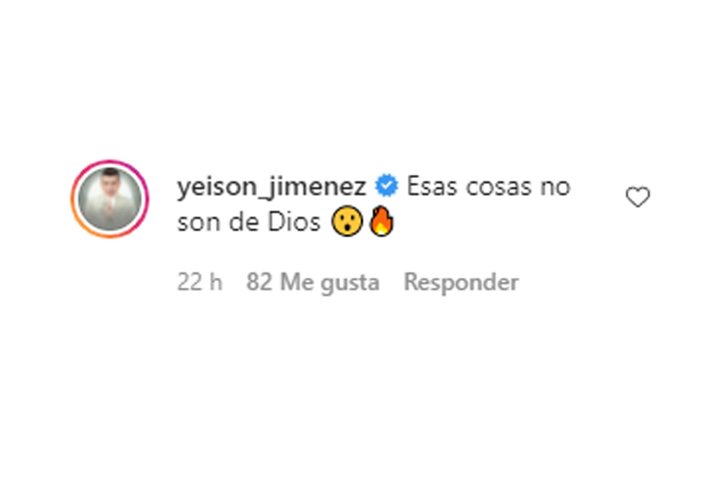Yeison Jiménez comentario a Aura C. Geithner