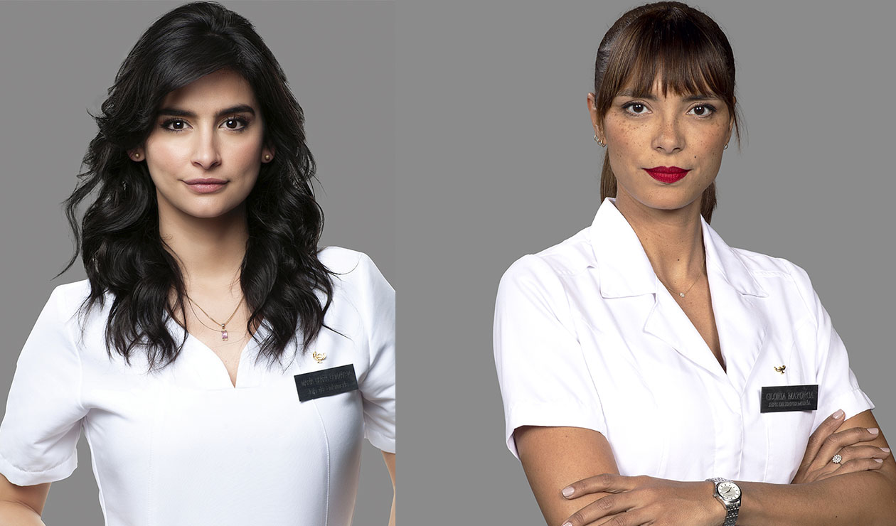 Gloria y María Clara