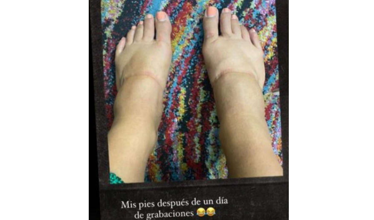 Pies de Laura Tobón