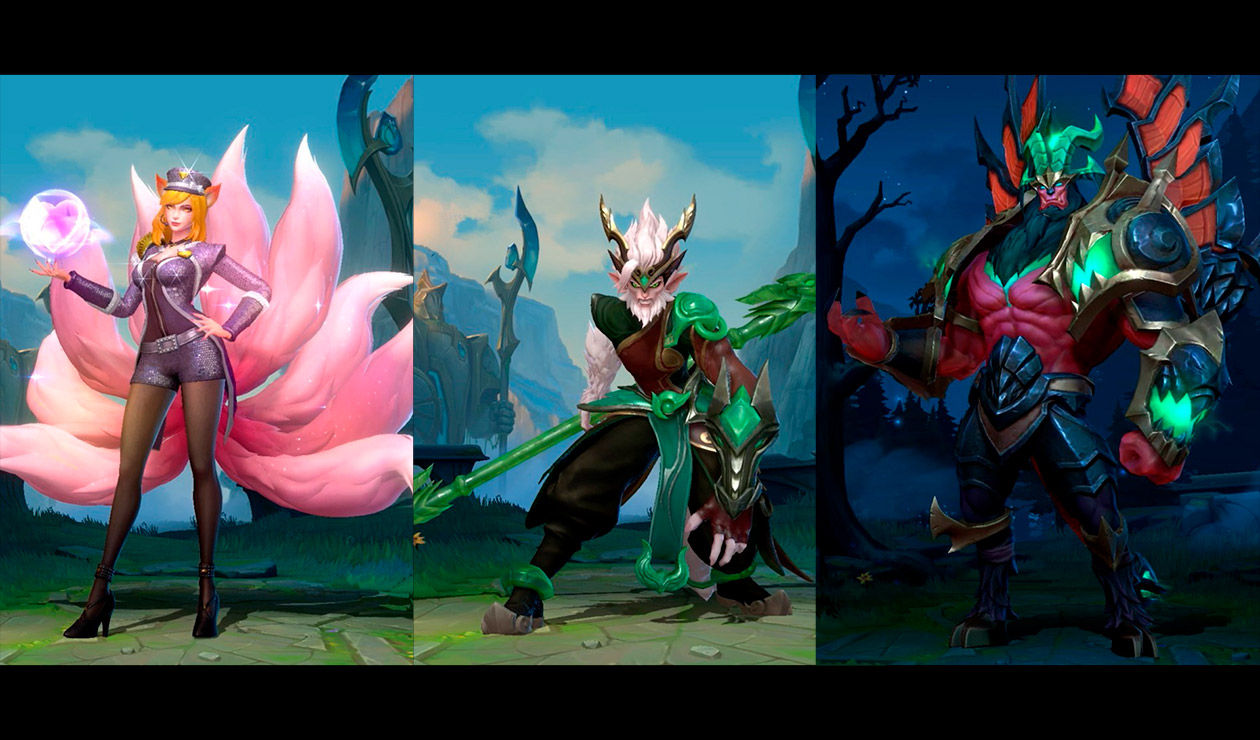 Nuevos skins Wild Rift