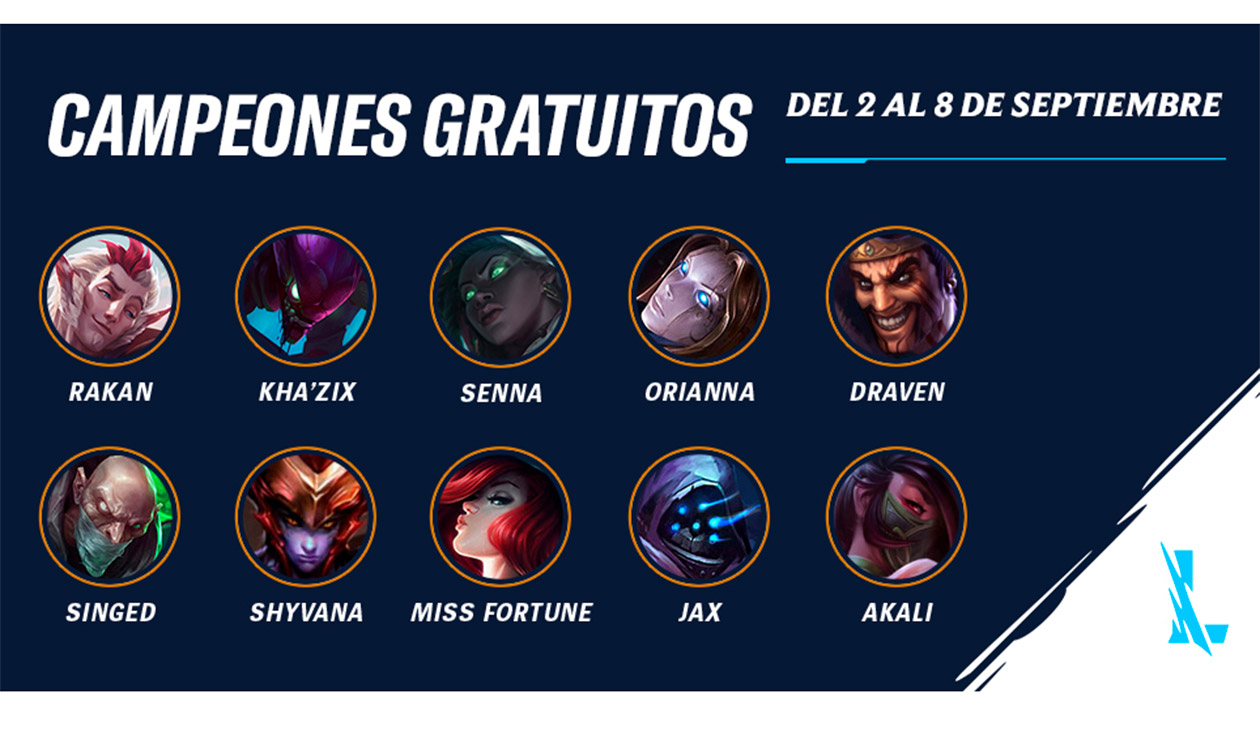 Campeones gratuitos que llegan a Wild Rift