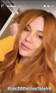 Cambio de look de Lina Tejeiro