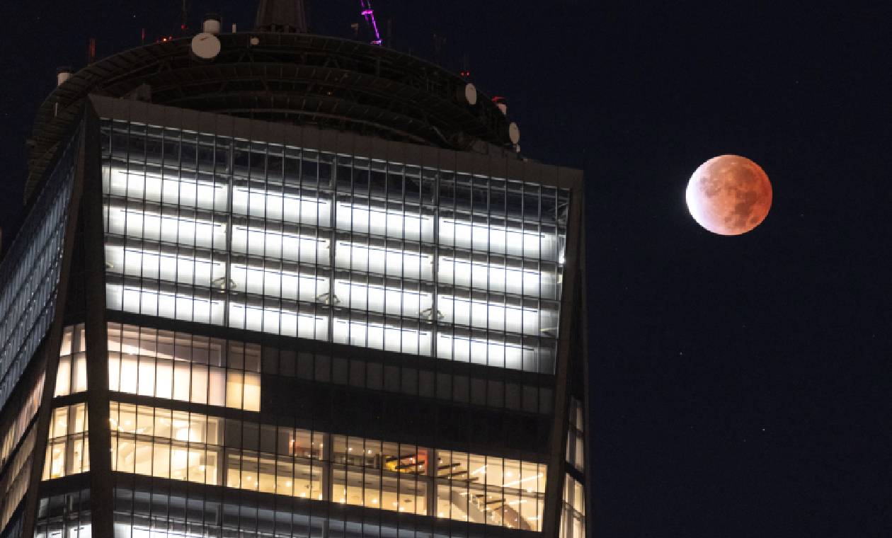 Eclipse de Luna en EE.UU. 2021