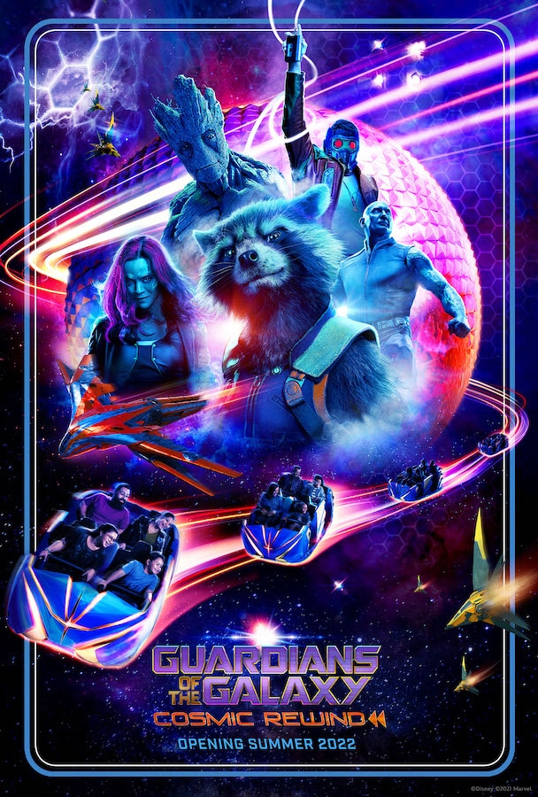 Poster de la nueva atracción en Disney World Resord